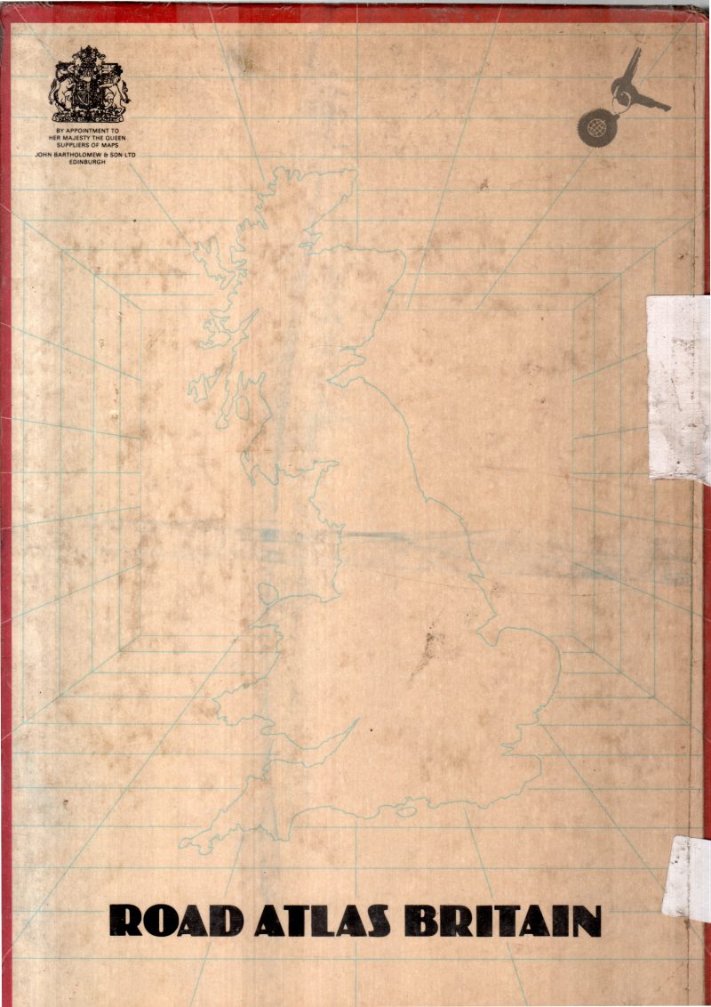 ROAD ATLAS BRITIAN BY JOHN C. BARTHOLOMEW - Image 2