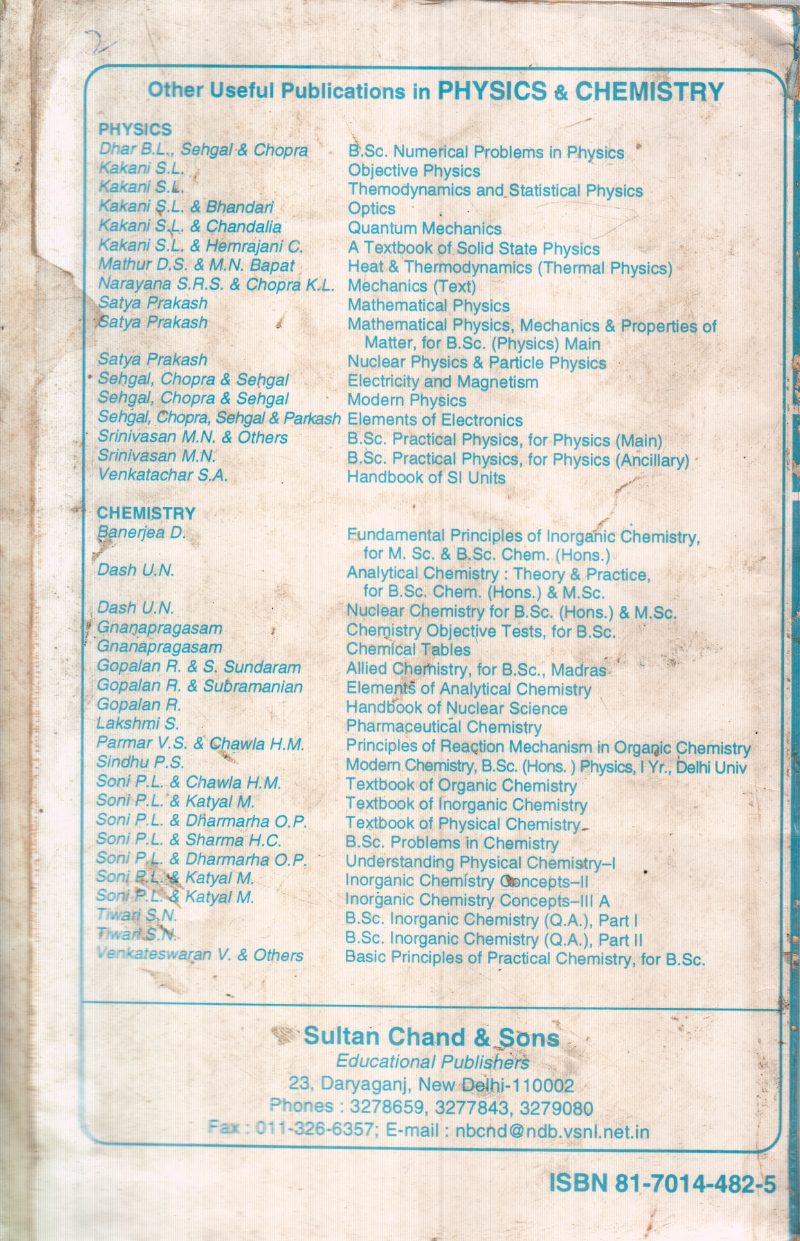 PHYSICAL CHEMISTRY BY SONI.P.L.-O.P.DHARMARHA - Image 2