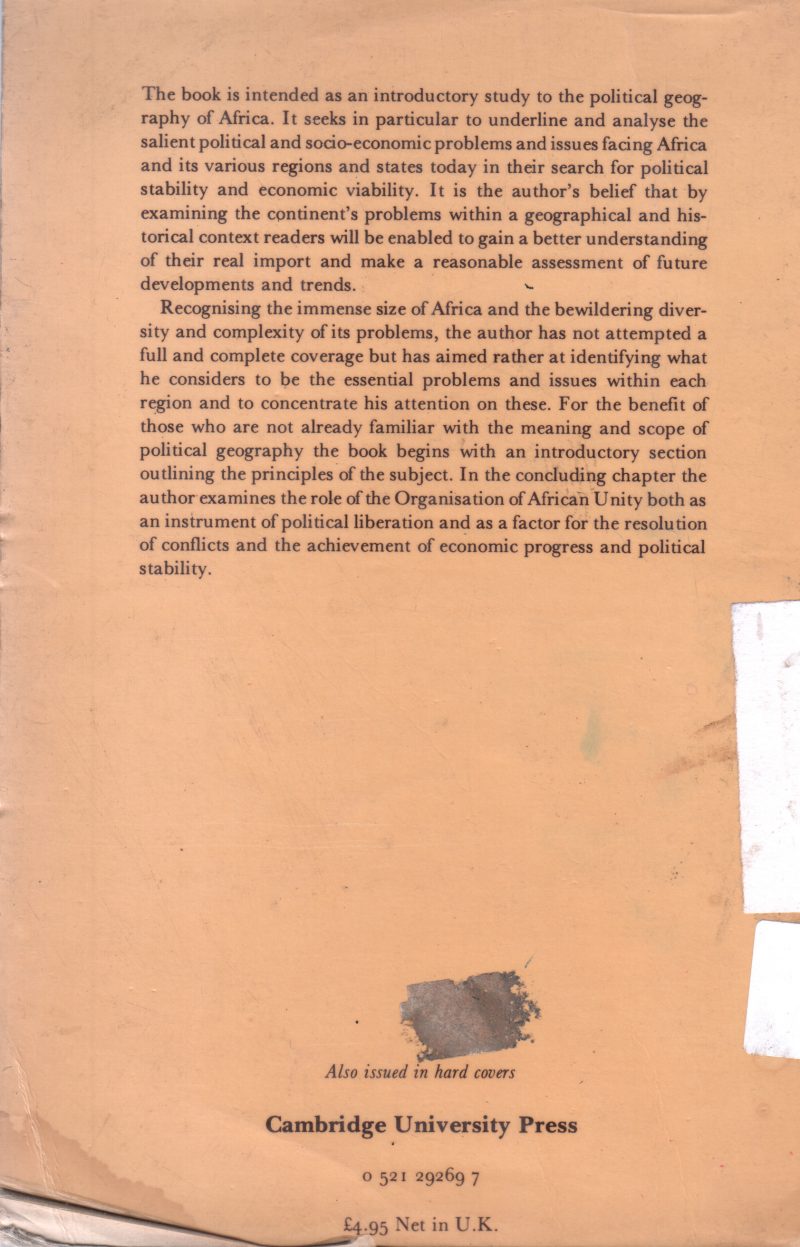 A POLITICAL GEOGRAPHY OF AFRICA BY E A BOATENG - Image 2