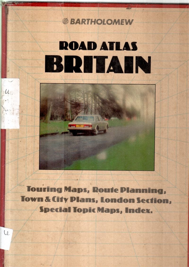 ROAD ATLAS BRITIAN BY JOHN C. BARTHOLOMEW