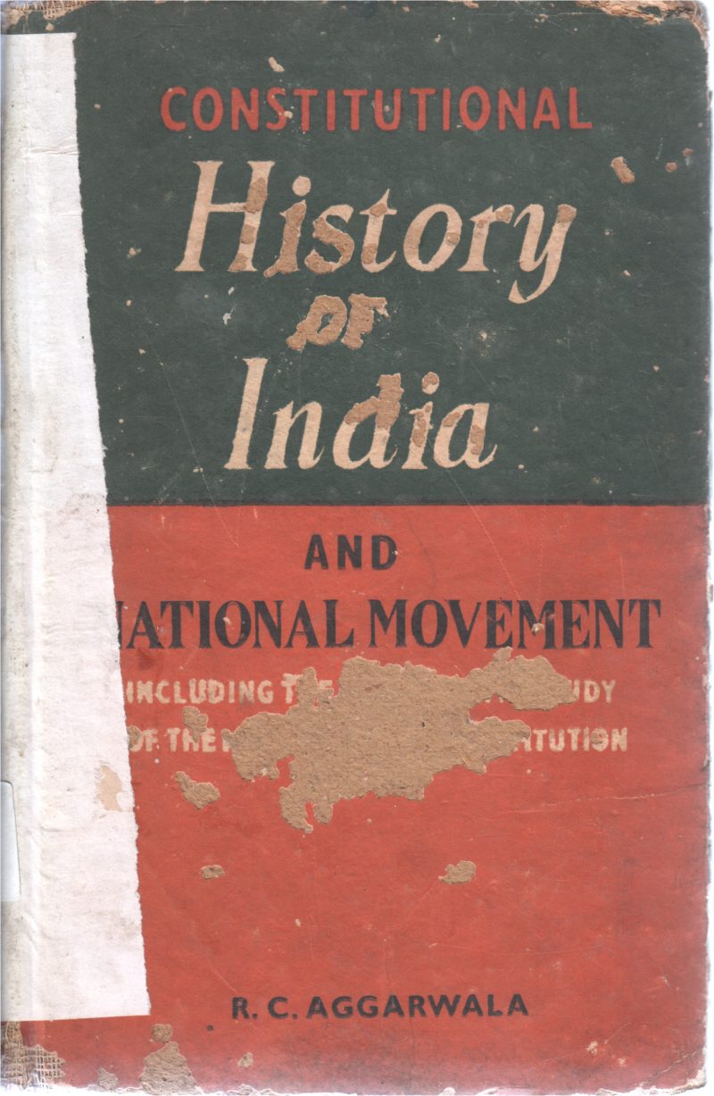 HISTORY OF INDIA BY R.C. AGGARWALA