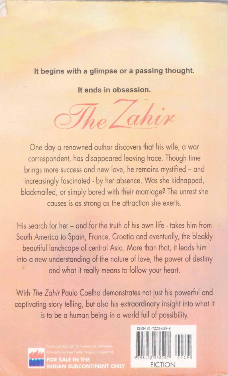 THE ZAHIR BY PAULO COELHO - Image 2