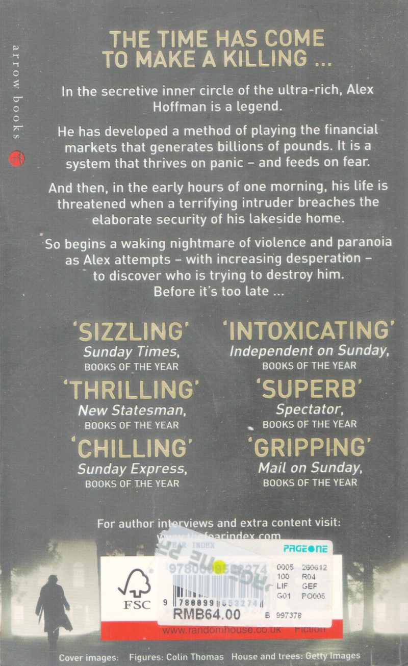 THE FEAR INDEX BY ROBERT HARRIS - Image 2