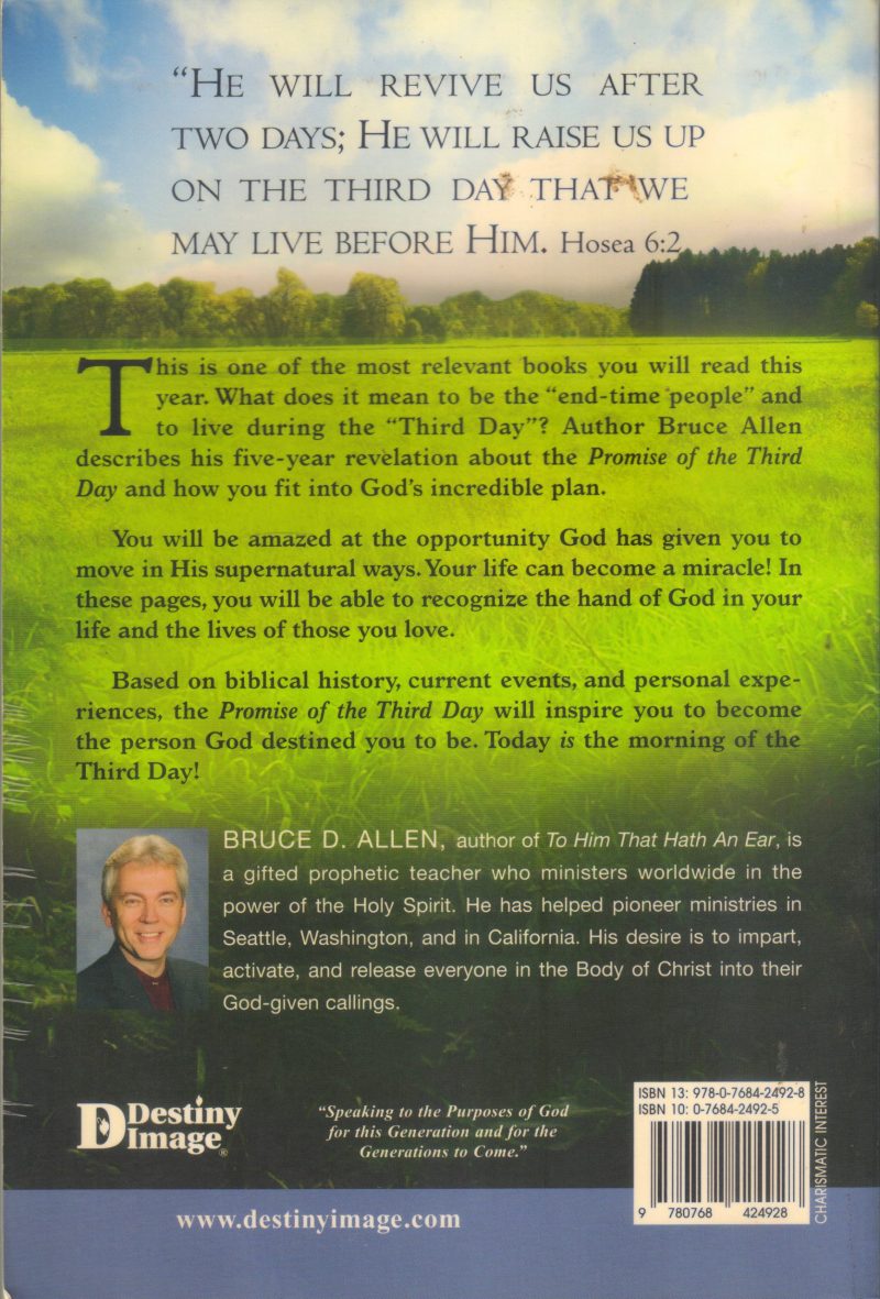 PROMISE OF THE THIRD DAY BY BRUCE D ALLEN - Image 2