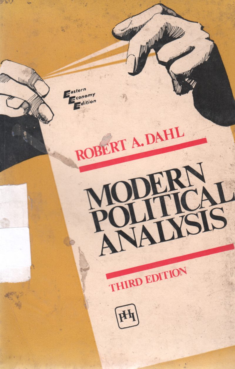 MODERN POLITICAL ANALYSIS BY ROBERT A. DAHL