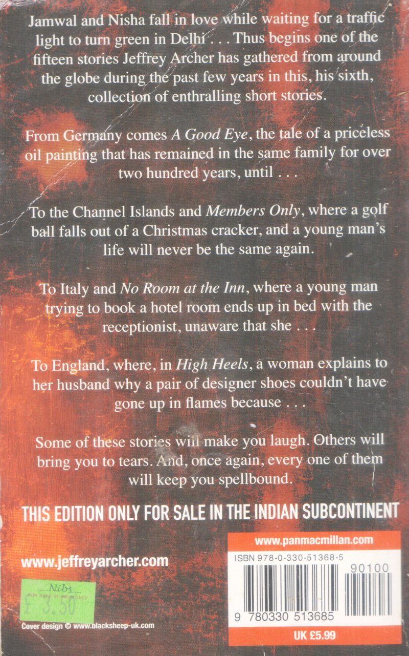 AND THEREBY HANGS OF TALE BY JEFFREY ARCHER