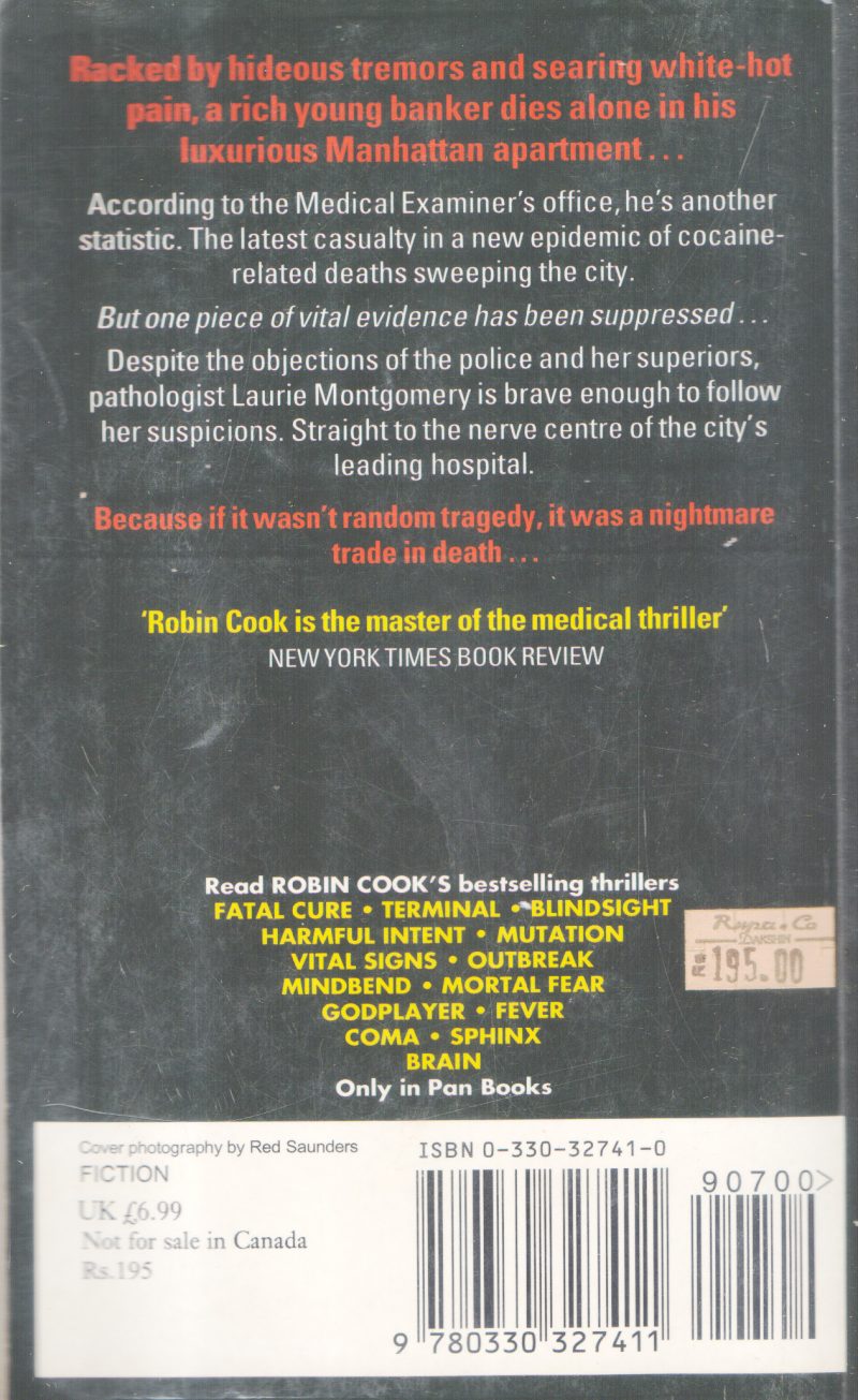 BLINDSIGHT BY ROBIN COOK - Image 2
