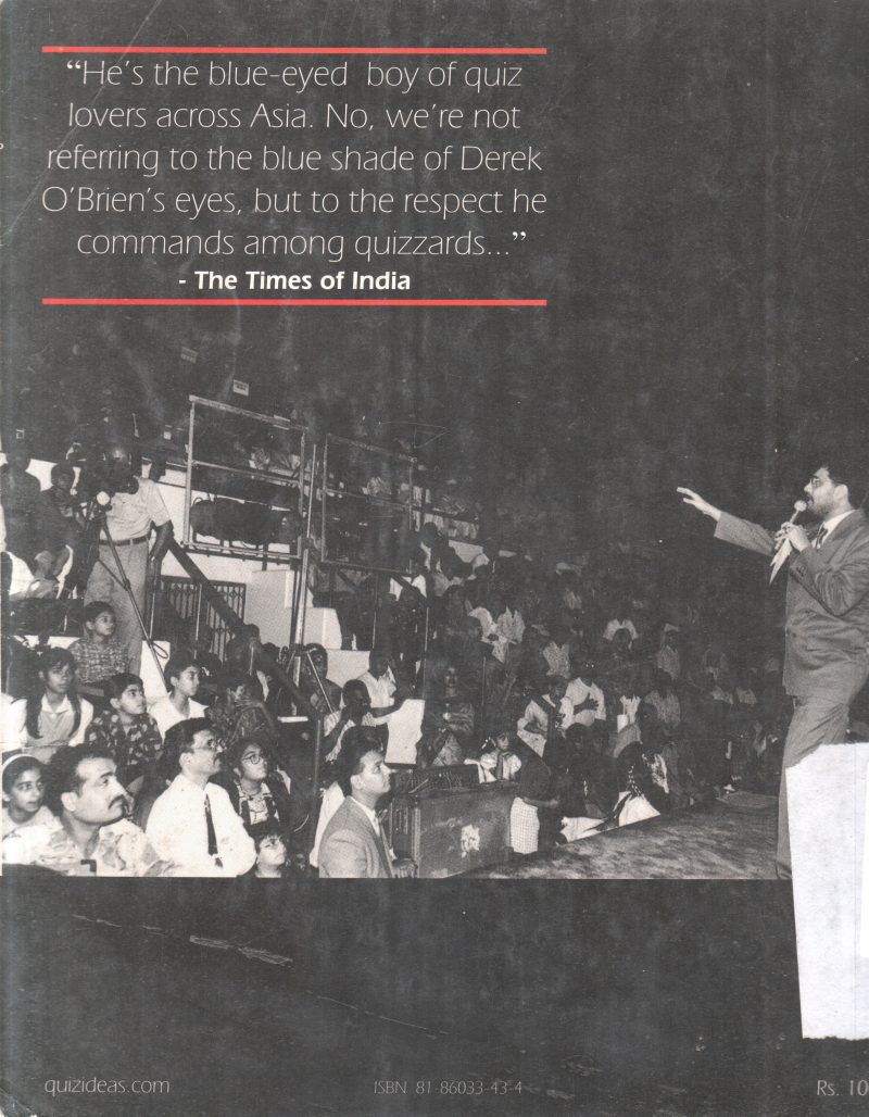 FIRST BOOK OF 1000 QUESTIONS BY DEREK O'BRIEN - Image 2