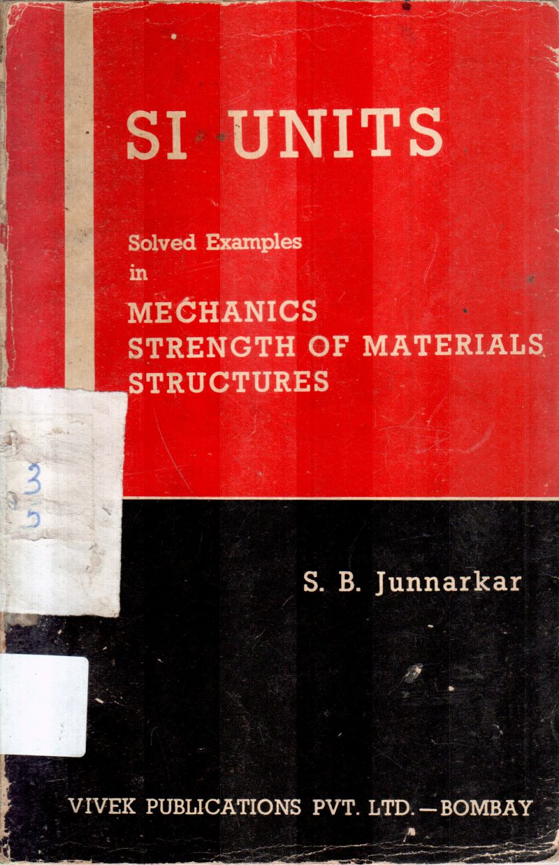SI UNITS BY S.B.JUNNARKAR