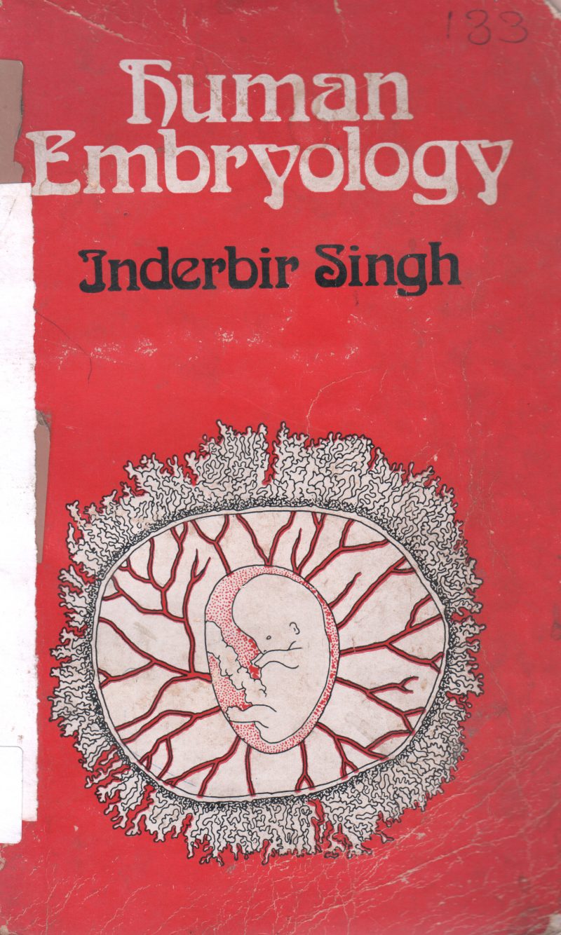 HUMAN EMBRYOLOGY BY INDERBIR SINGH