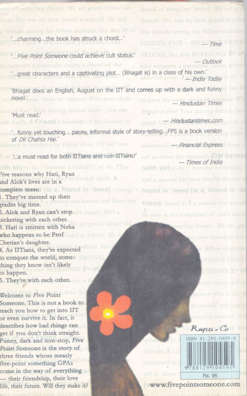 FIVE POINT SOMEONE BY CHETAN BHAGAT - Image 2