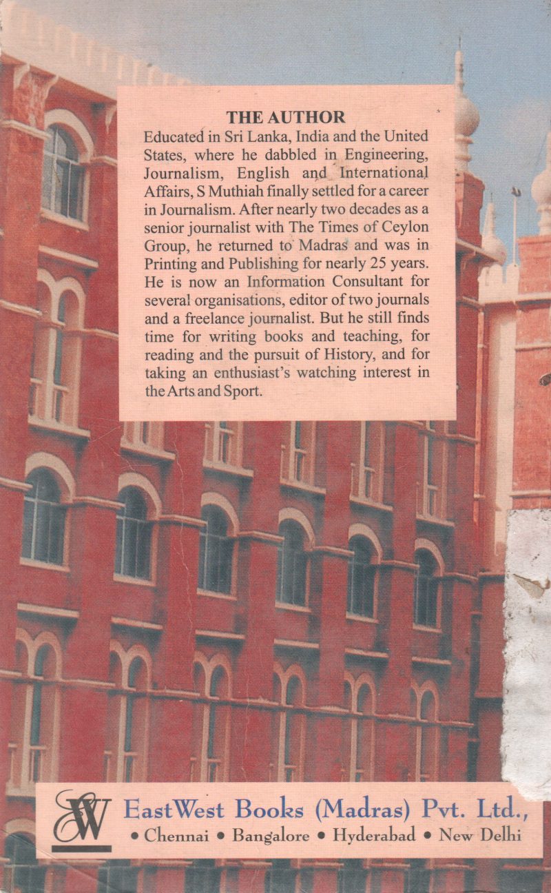 MADRAS REDISCOVERED BY S MUTHIAH - Image 2