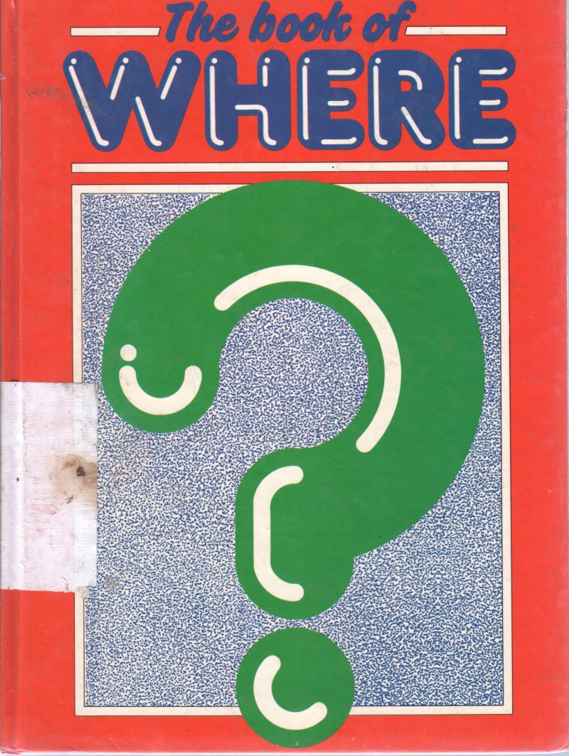 THE BOOK OF WHERE BY GUISEPPE ZANINI