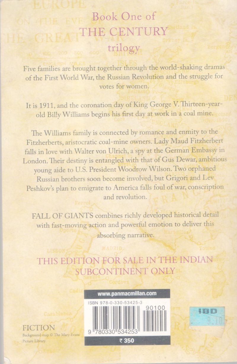 FALL OF GIANTS BY KEN FOLLETT - Image 2