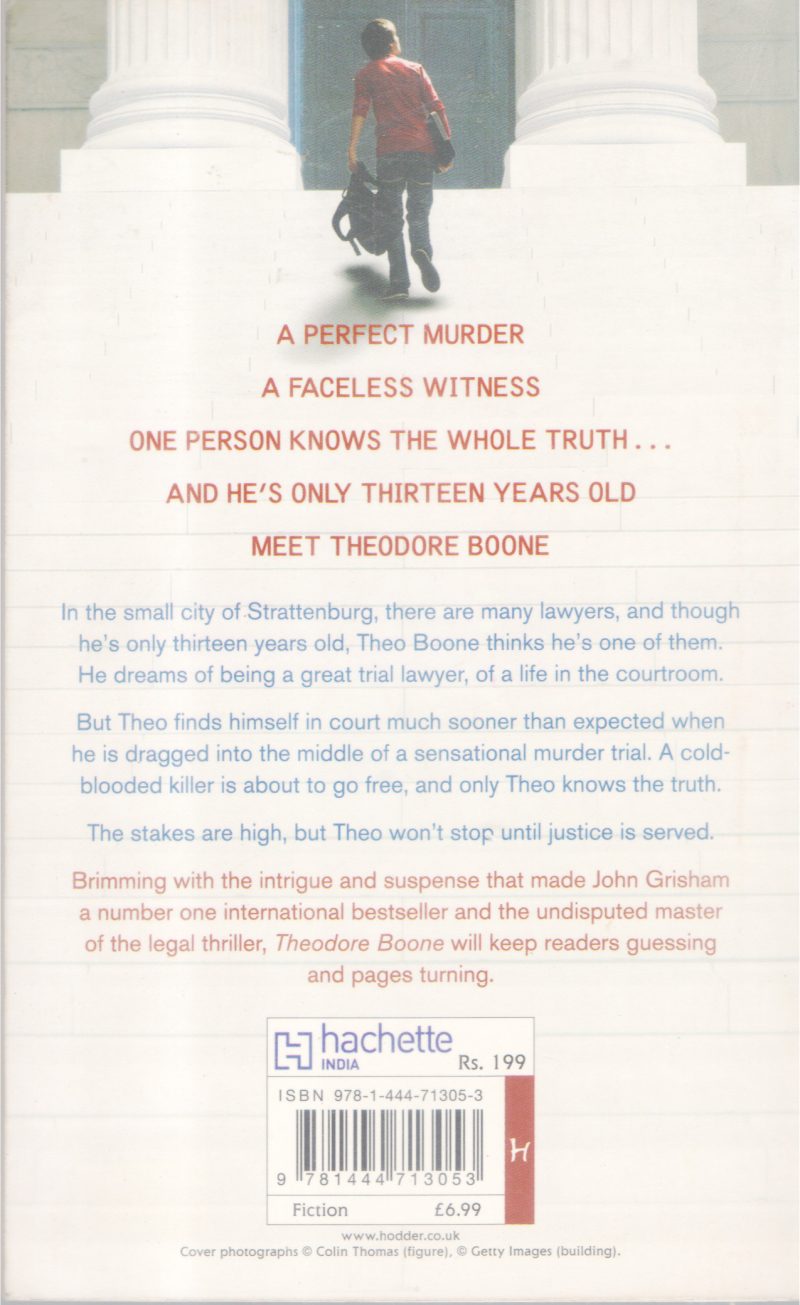 THEODORE BOONE BY JOHN GRISHAM - Image 2
