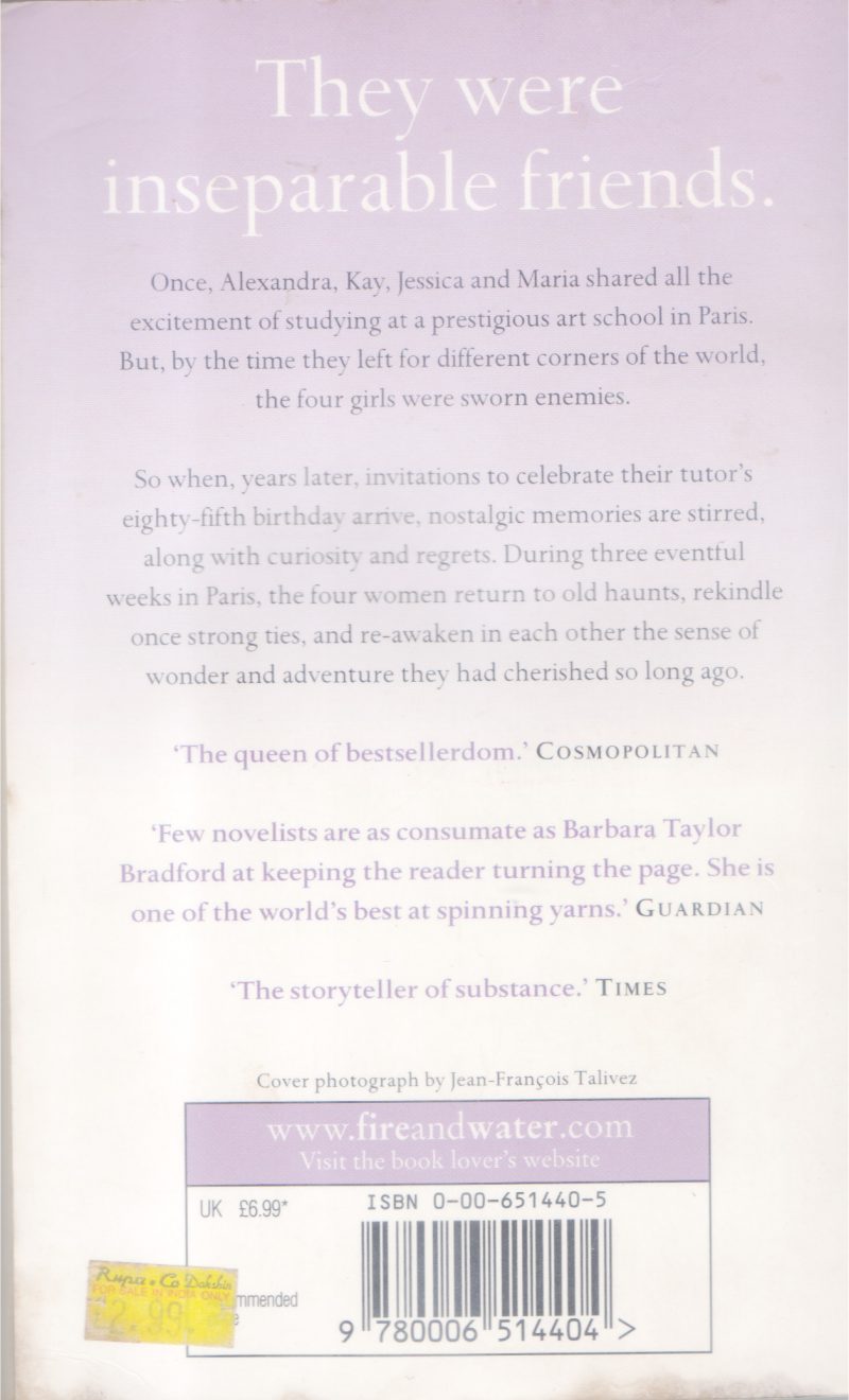 THREE WEEKS IN PARIS BY BARBARA TAYLOR BRADFORD - Image 2