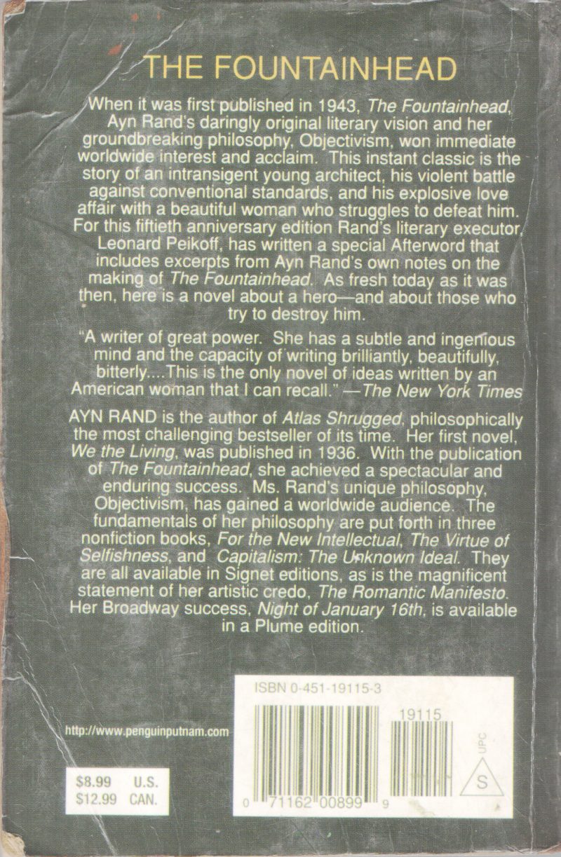THE FOUNTAINHEAD BY AYN RAND - Image 2