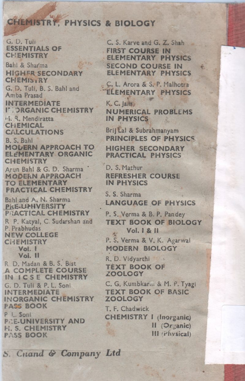 THE NEW PRACTICAL CHEMISTRY BY B.S. BAHL - Image 2