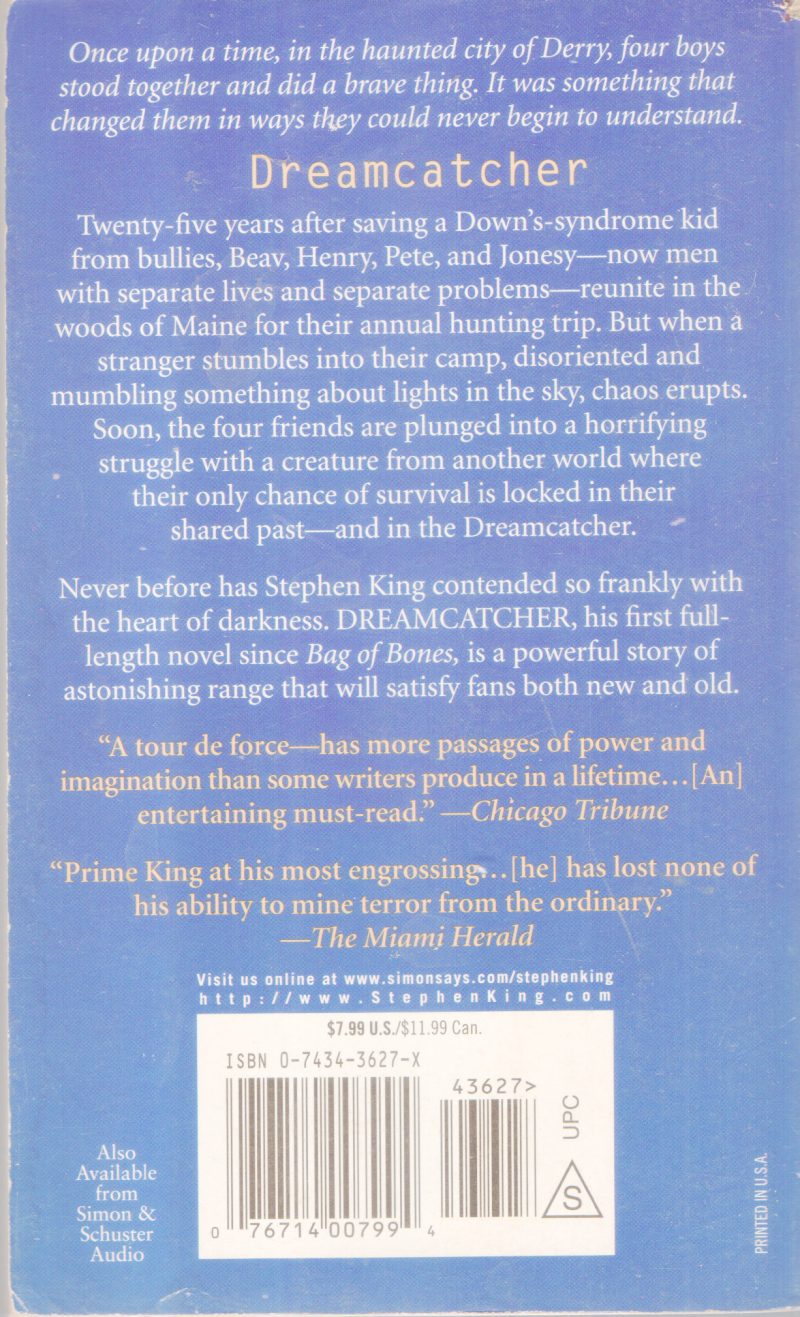 DREAM CATCHER BY STEPHEN KING - Image 2