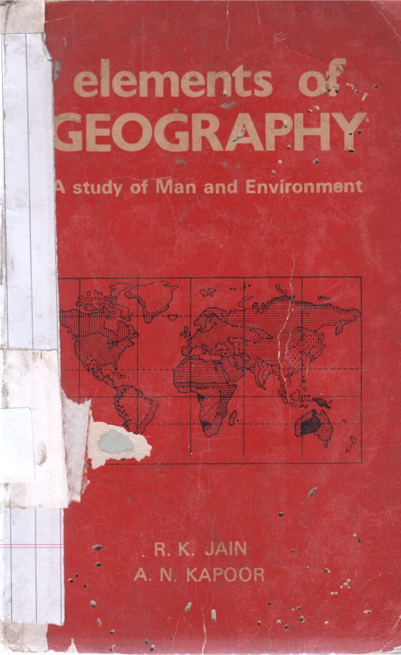 ELEMENT OF GEOGRAPHY BY R.K JAIN
