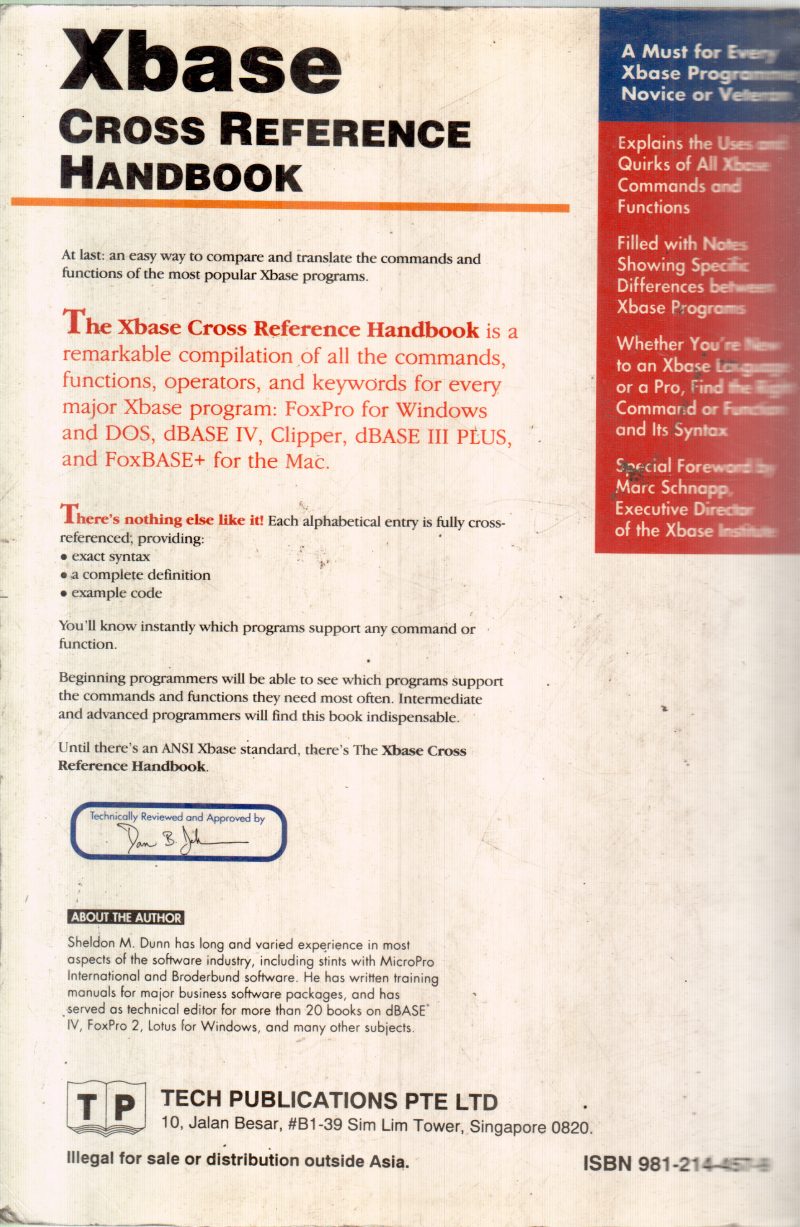 XBASE CROSS REFERENCE BY SHELDON M.DUNN - Image 2