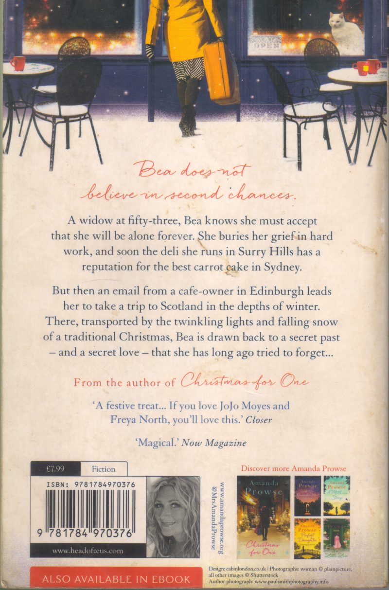 THE CHRISTMAS CAFE BY AMANDA PROWSE - Image 2