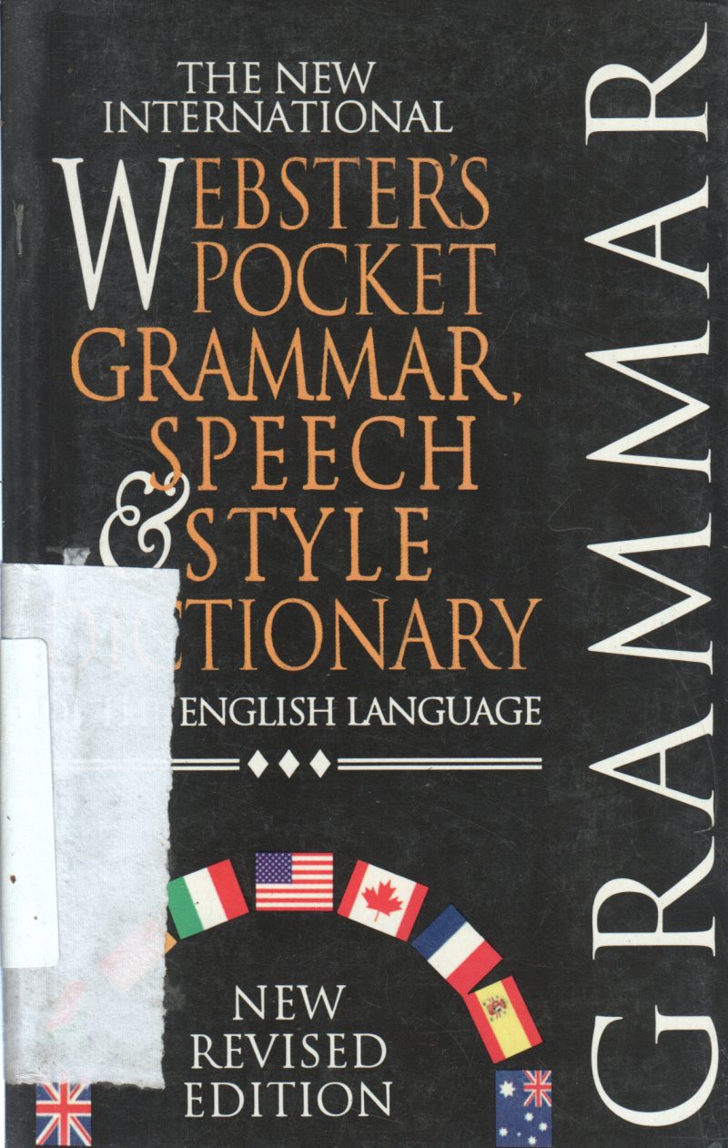POCKET GRAMMAR SPPECH STYLE DICTIONARY