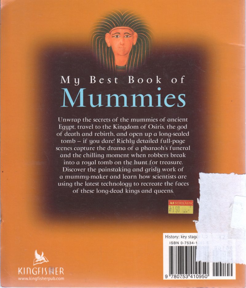 MY BEST BOOK OF MUMMIES BY PHILIP STEEL - Image 2