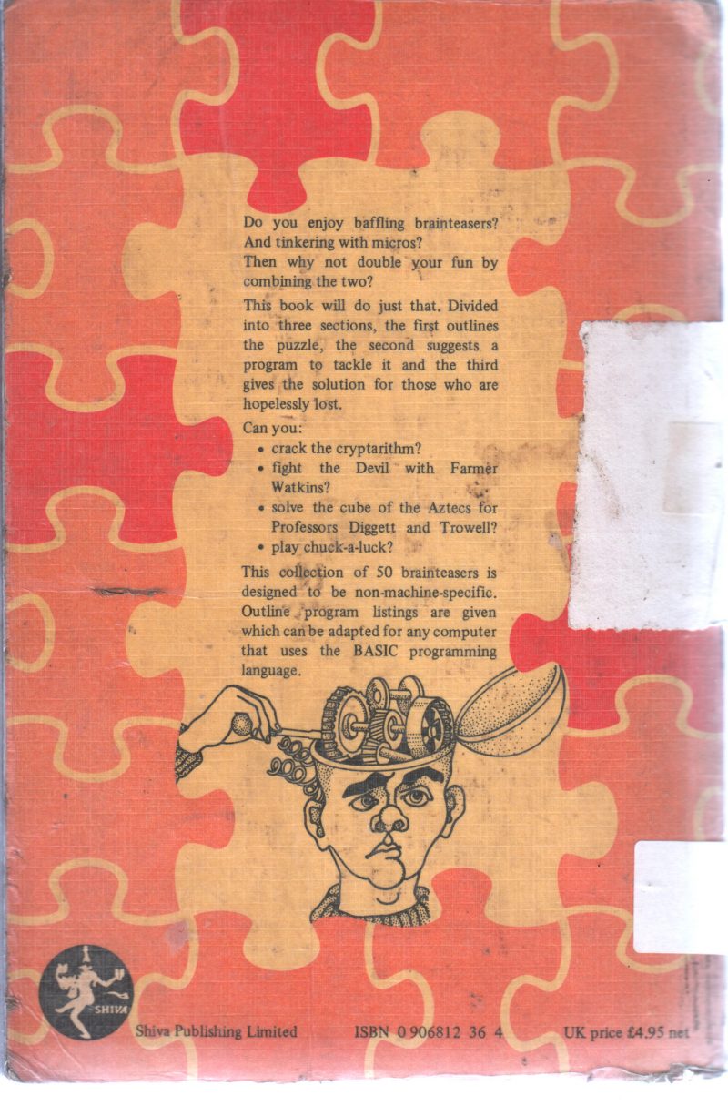 BRAINTEASERS FOR BASIC COMPUTERS BY GORDON LEE - Image 2
