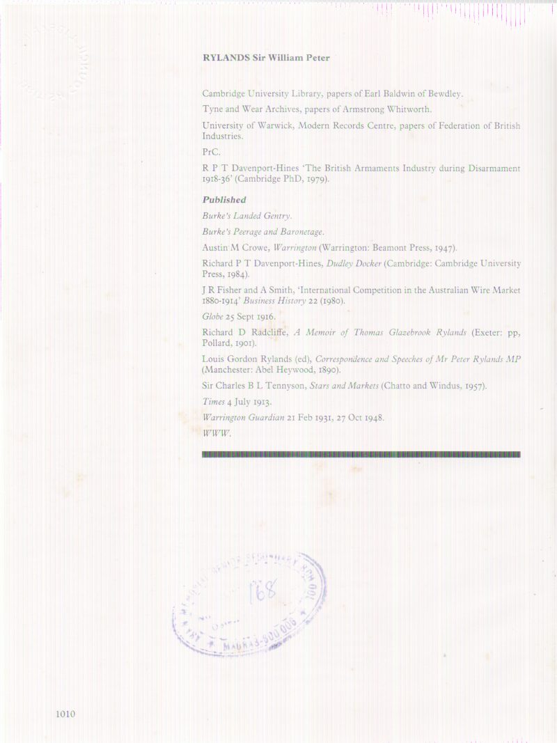 DICTIONARY OF BUSINESS BIOGRAPHY VOLUME4 BY David J. Jeremy - Image 2