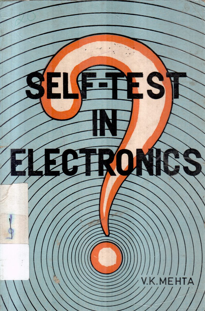 SELF TEST IN ELECTRONIC BY V K MEHTA
