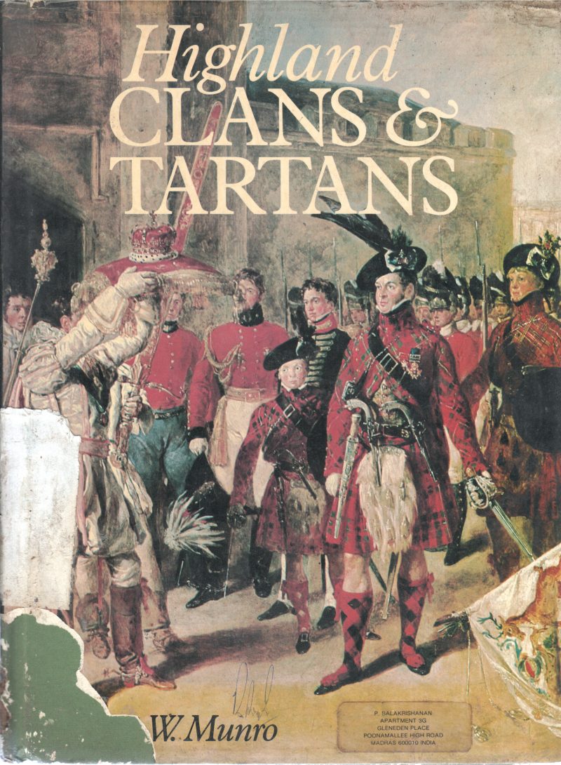 HIGH LAND CLANS & TARTANS BY W.MUNNO