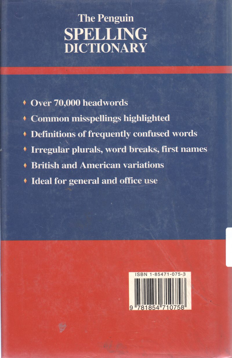 THE PENGUIN SPELLING DICTIONARY - Image 2