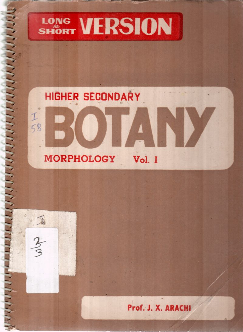 MORPHOLOGY VOL1 BY J X ARACHI