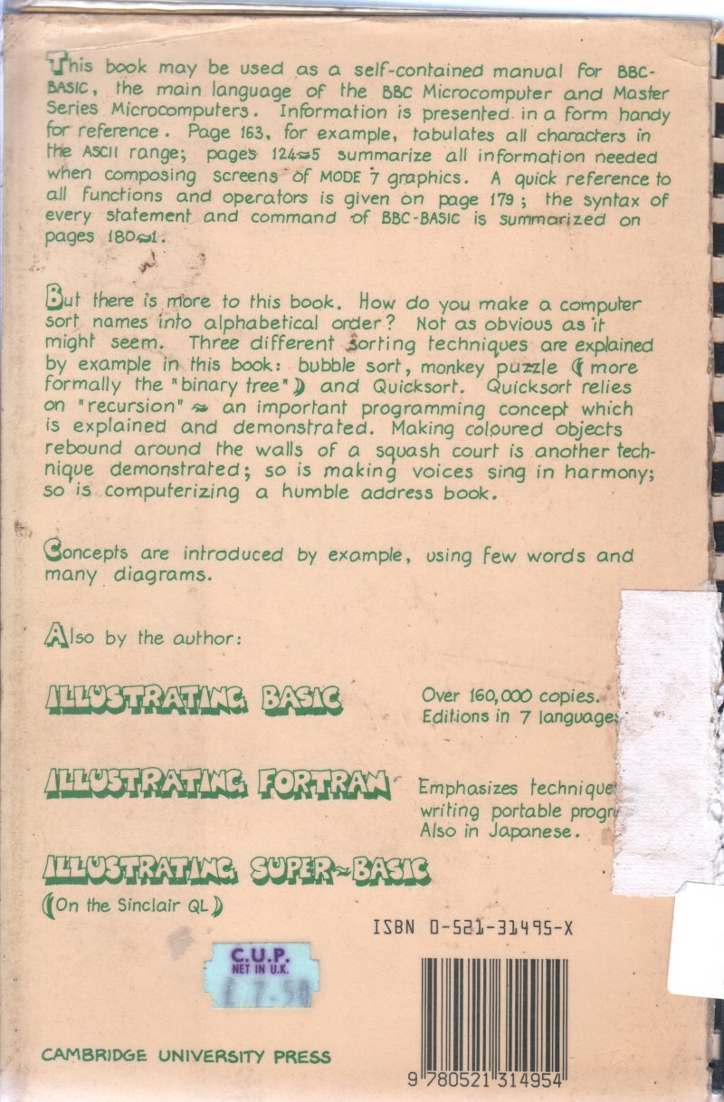 ILLUSTRATION BBC BASIC BY DONALD ALCOCK - Image 2