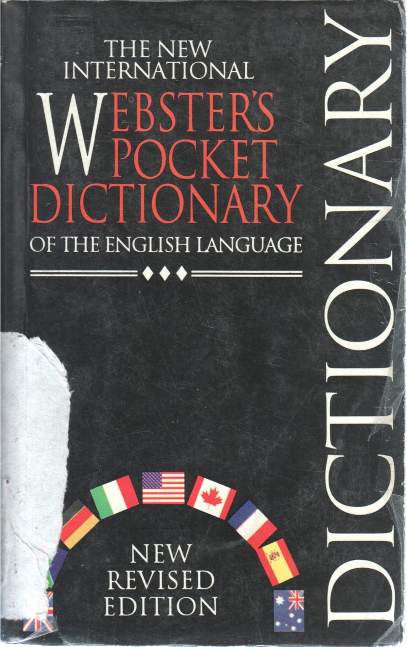 POCKET DICTIONARY OF THE ENGLISH LANGUAGE