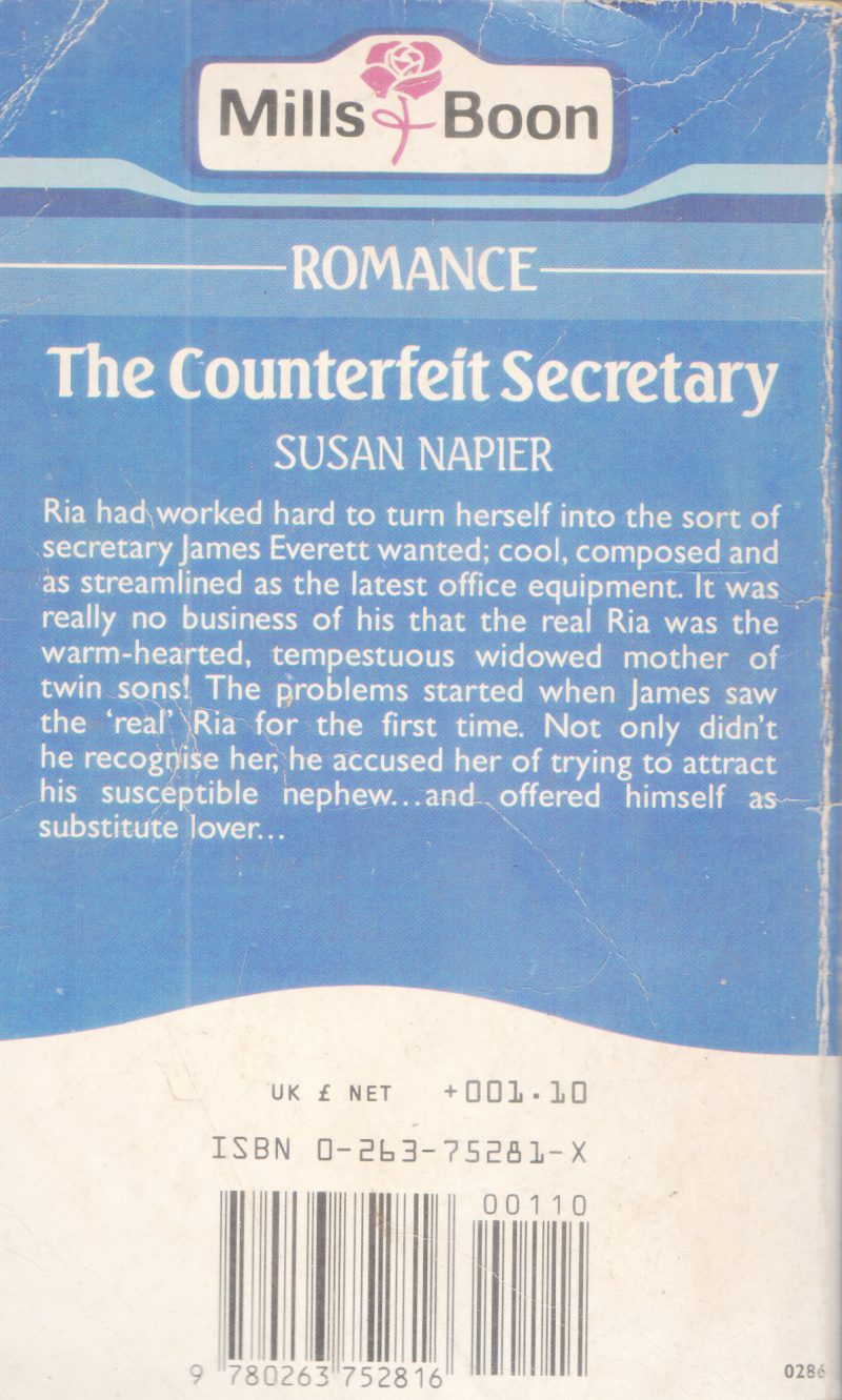 THE COUNTREFEIT SECRETARY BY SUSAN NAPIER - Image 2