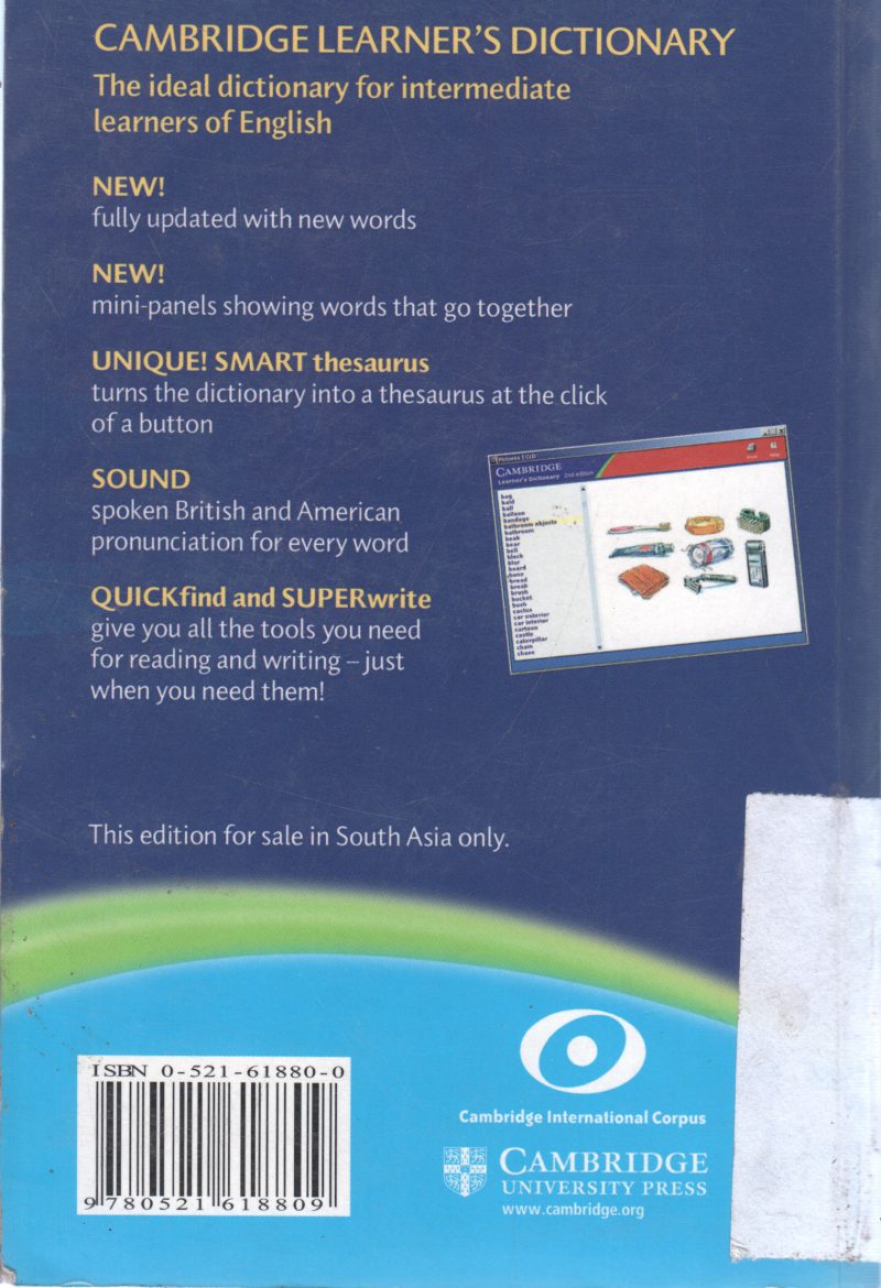 CAMBRIDGE LEARNERS DICTIONARY - Image 2