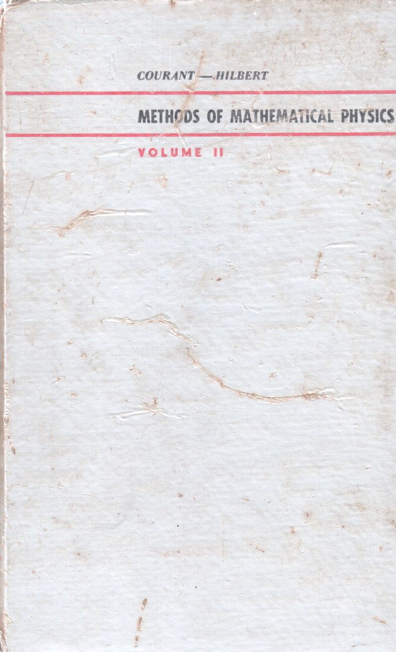 METHODS OF MATHEMATICAL PHYSICS BY COURANT