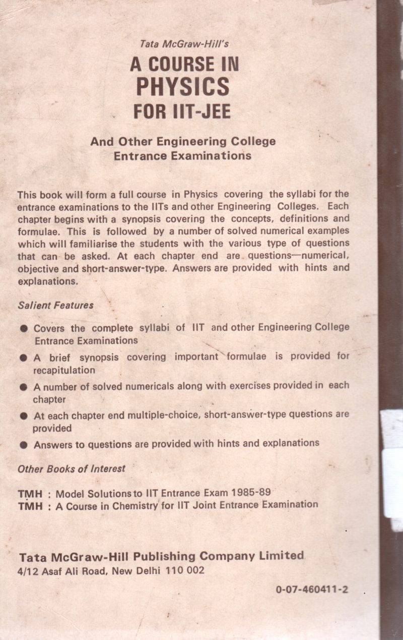 A COURSE IN PHYSICS FOR IIT - Image 2