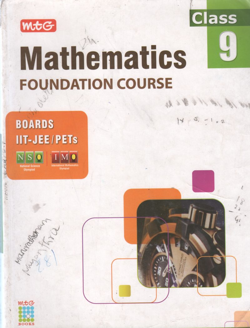 MATHEMATICS FOUNDATION COURSE CLASS 9