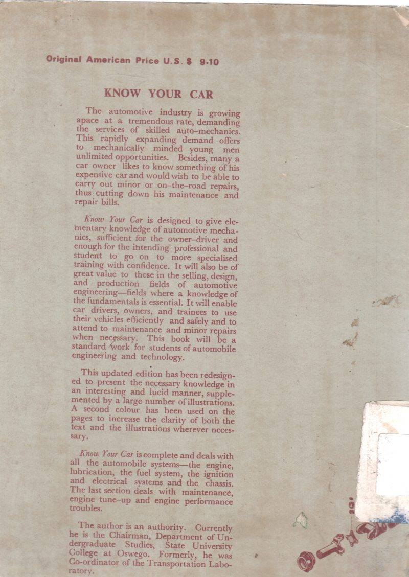 KNOW YOUR CAR BY WILLARD A. ALLEN - Image 2