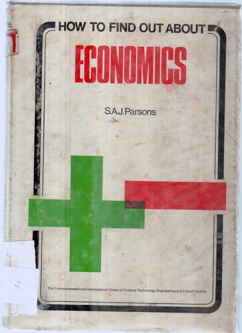 ECONOMICS BY S.A.J.PARSONS