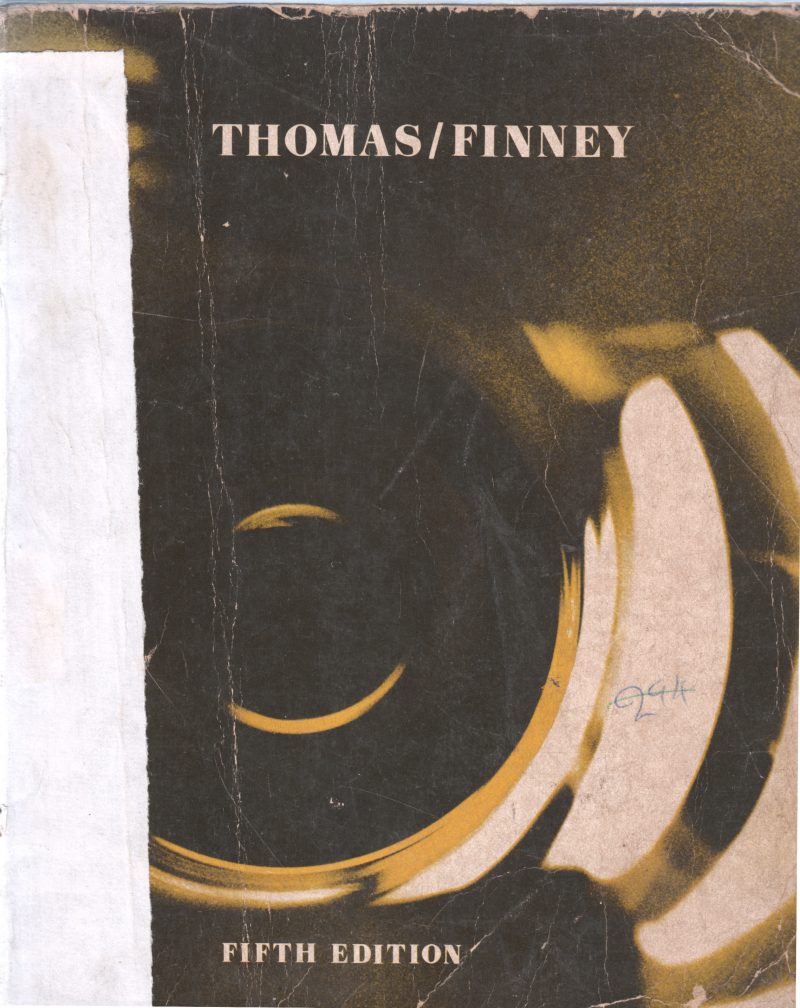 CALCULAS AND ANALYTIC GEOMETRY BY GEORGE B. THOMAS