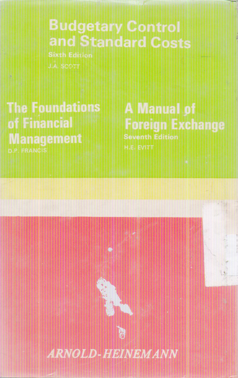 BUDGETARY CONTROL AND STANDARD COSTS BY J.A. SCOTT - Image 2