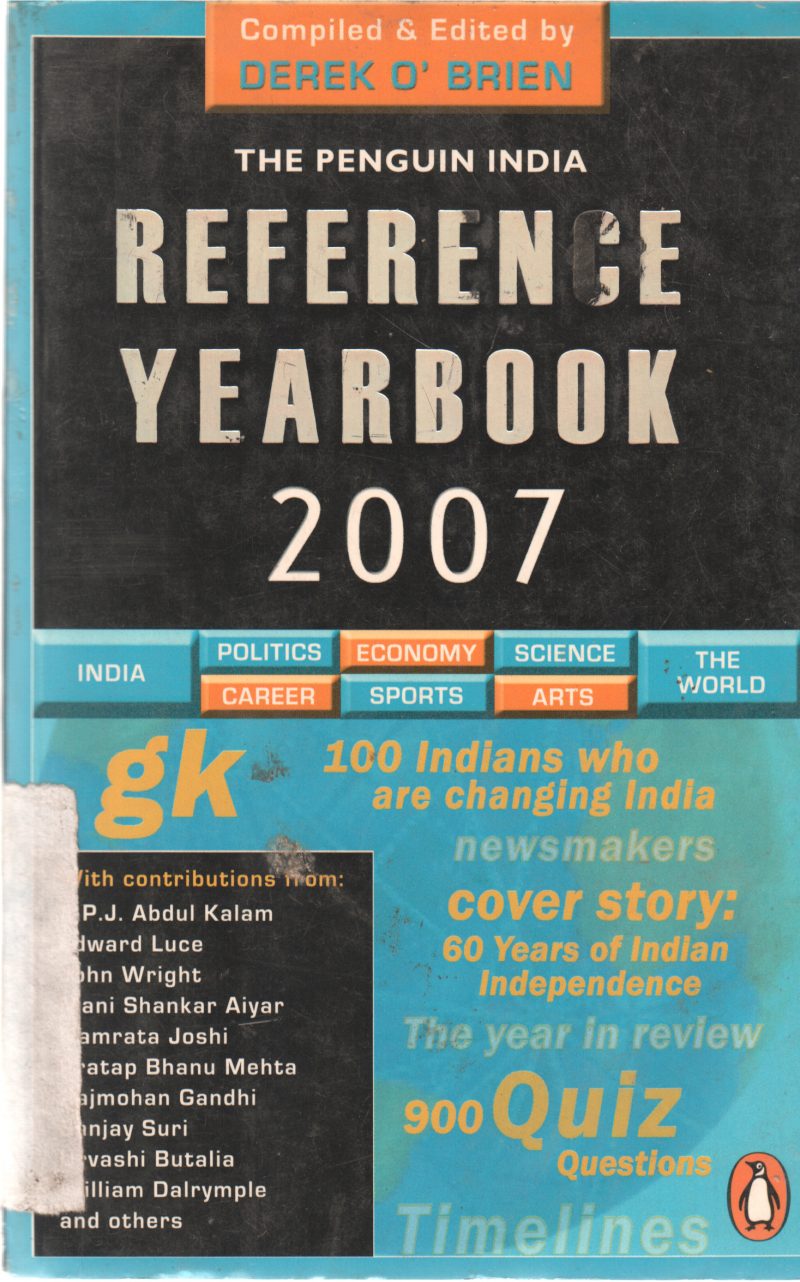 REFERENCE YEARBOOK 2007 BY DEREK O'BRIEN