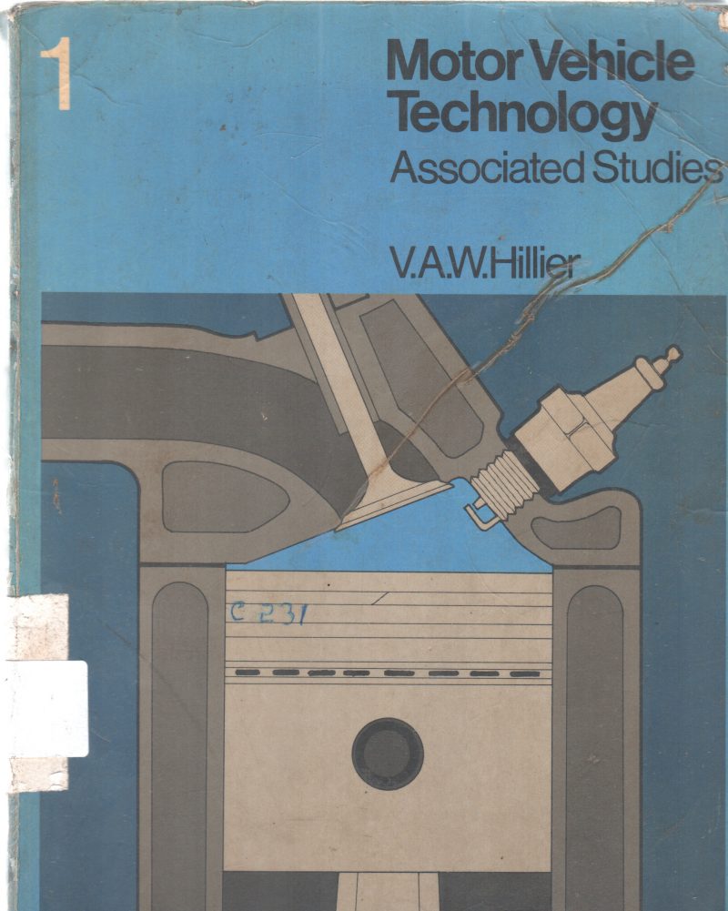 MOTOR VEHICLE TECHNOLOGY BY V.A.W. HILLIER