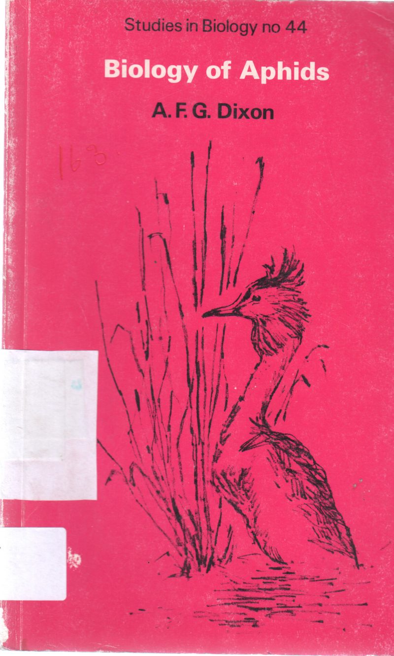 BIOLOGY OF AHPIDS BY A F G DIXON