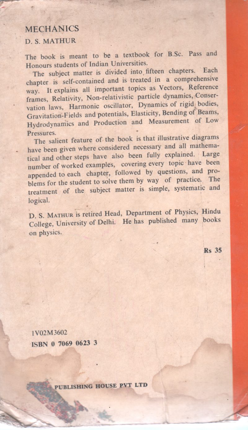 MECHANICS BY D S MATUR - Image 2