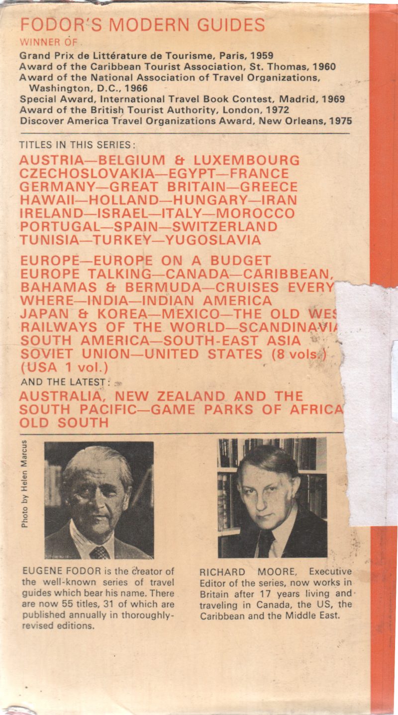 FODOR'S INDIA 1978 - Image 2